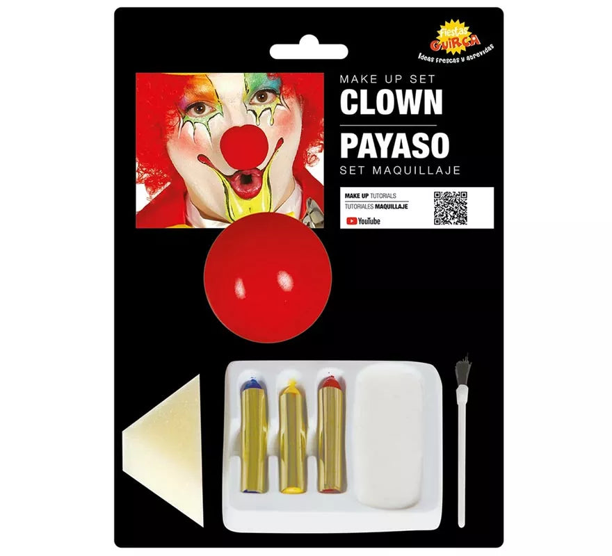Translation missing: pt-PT.Blister de Maquillaje de Payaso
