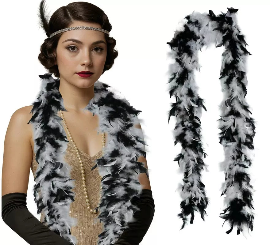 Translation missing: pt-PT.Boa de 80 g de plumas en varios colores