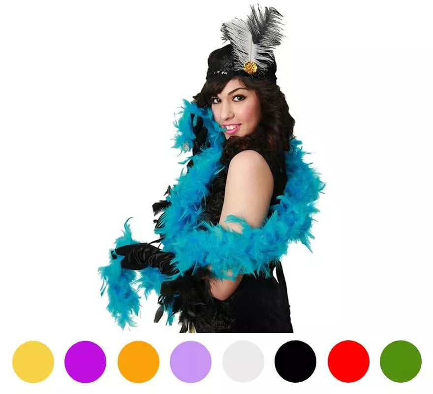 Translation missing: pt-PT.Boa de Plumas en varios colores 66 gr y 200 cm