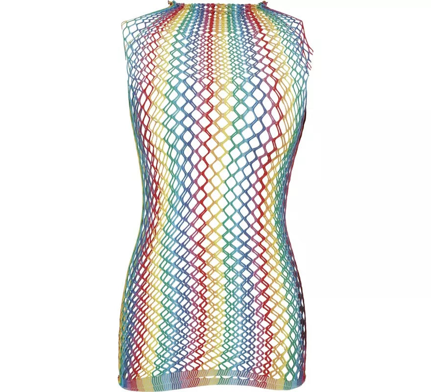 Translation missing: pt-PT.Body de Rejilla multicolor para mujer