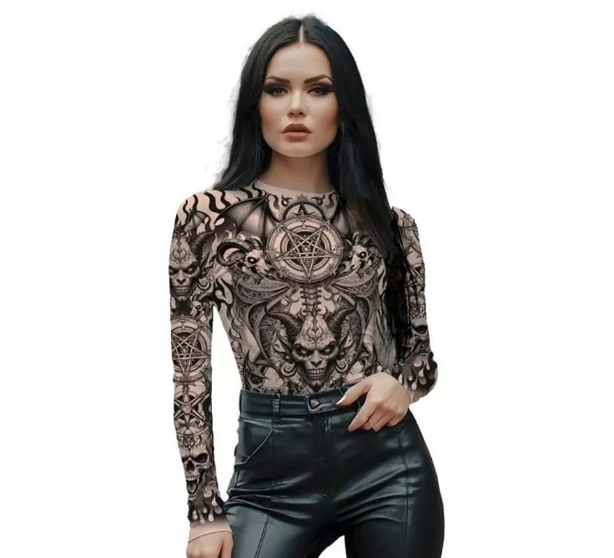 Translation missing: pt-PT.Body del Diablo Efecto Tatuajes para mujer