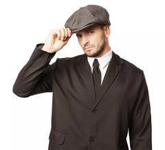 Boina Gangster Inglesa Cinza