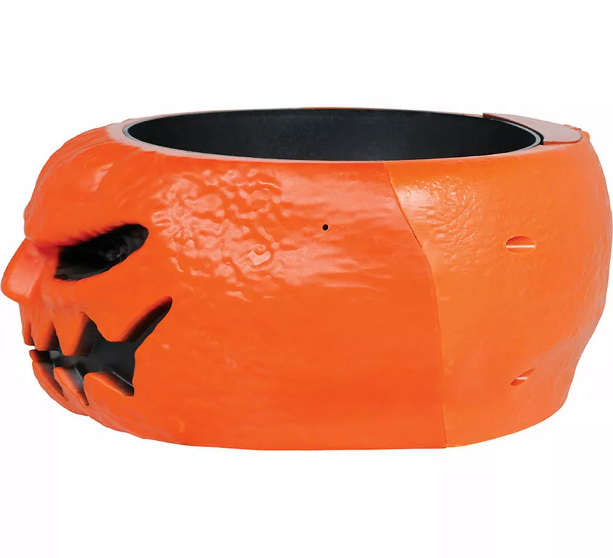 Bol Calabaza con Luz, Sonido y Movimiento de 15x25 cm