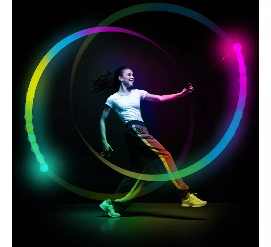 Translation missing: pt-PT.Bola de Danza con Led multicolor de 7 cm