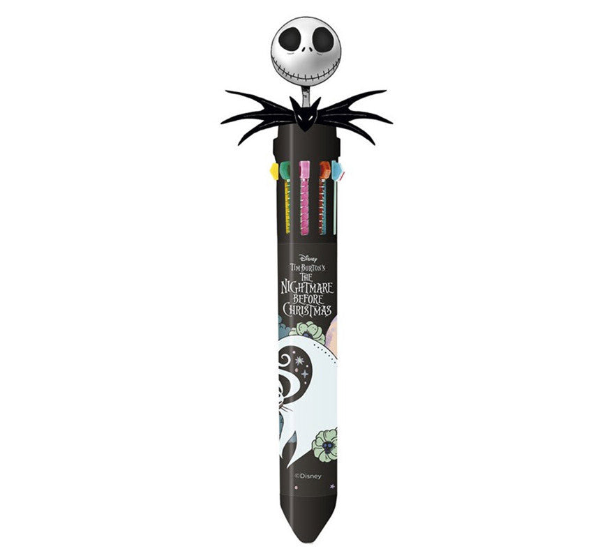 Translation missing: pt-PT.Bolígrafo 3D Multicolor Jack Skellington Pesadilla Antes de Navidad