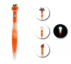 Caneta de Halloween em modelos sortidos com luz 17,5 cm