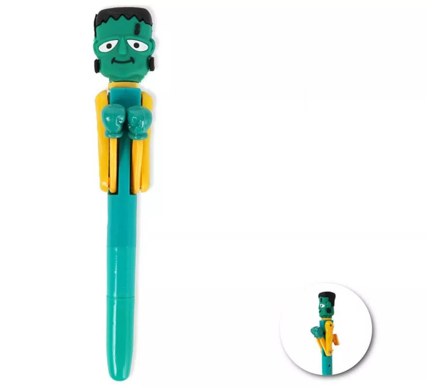 Translation missing: pt-PT.Bolígrafo Monstruo verde boxeador de 17 cm