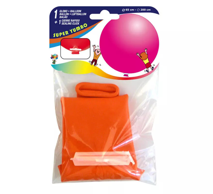 Bolsa 1 Globo 65 cm Ø SUPER YUMBO + CIERRE RÁPIDO