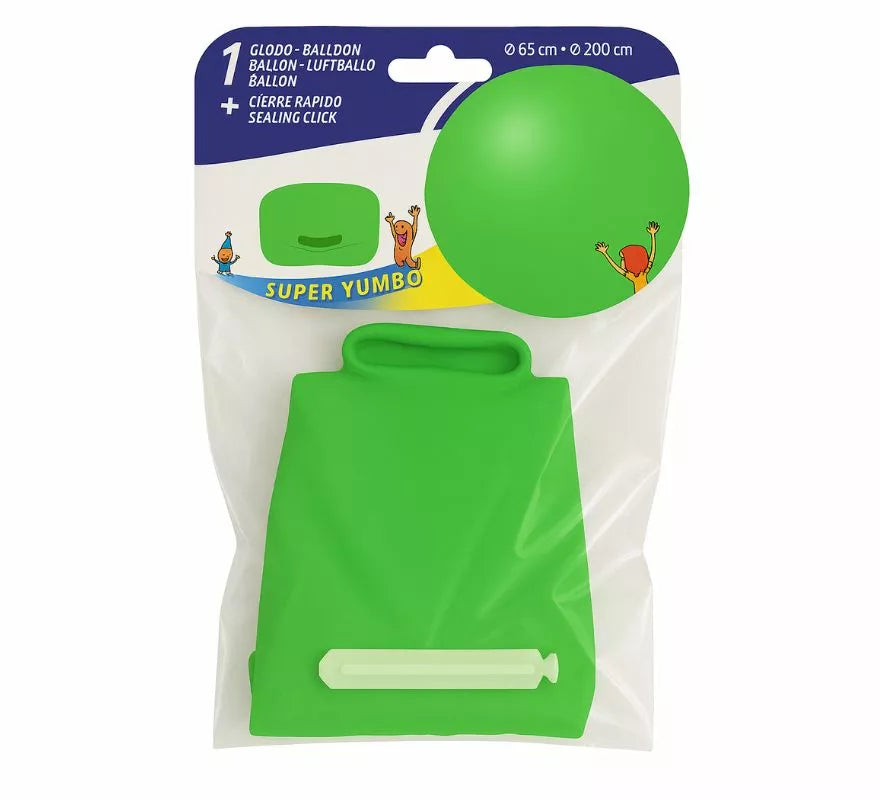 Translation missing: pt-PT.Bolsa 1 Globo 65 cm Ø SUPER YUMBO + CIERRE RÁPIDO