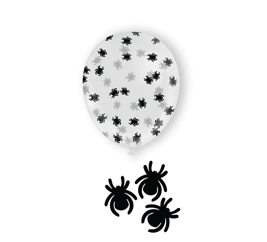 Translation missing: pt-PT.Bolsa 10 Globos con Confeti Araña