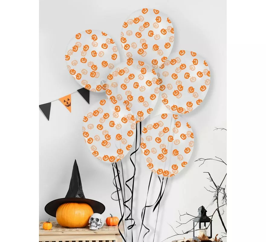Translation missing: pt-PT.Bolsa 10 Globos con Confeti Calabaza