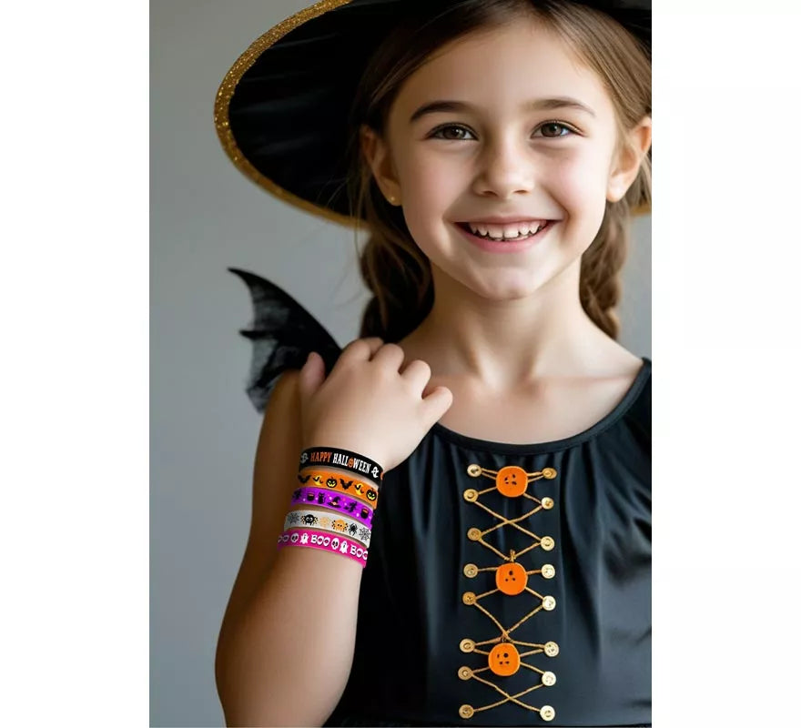 Translation missing: pt-PT.Bolsa 5 Pulseras Silicona para Halloween