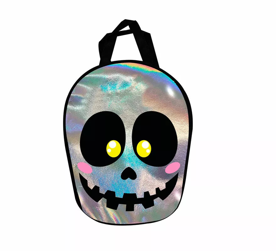Translation missing: pt-PT.Bolsa Calavera Metalizada de 36x28 cm
