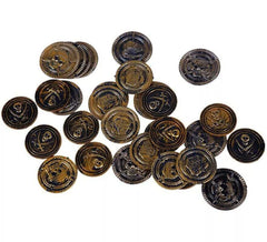 Saco de 30 moedas de pirata