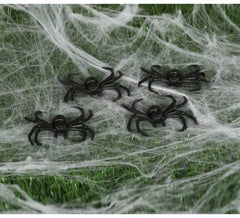 Saco de 4 Aranhas 8 Cm