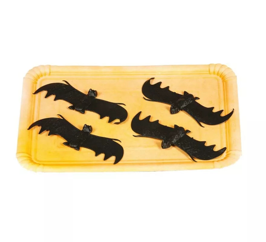 Translation missing: pt-PT.Bolsa de 4 Murciélagos de 11cm para Halloween