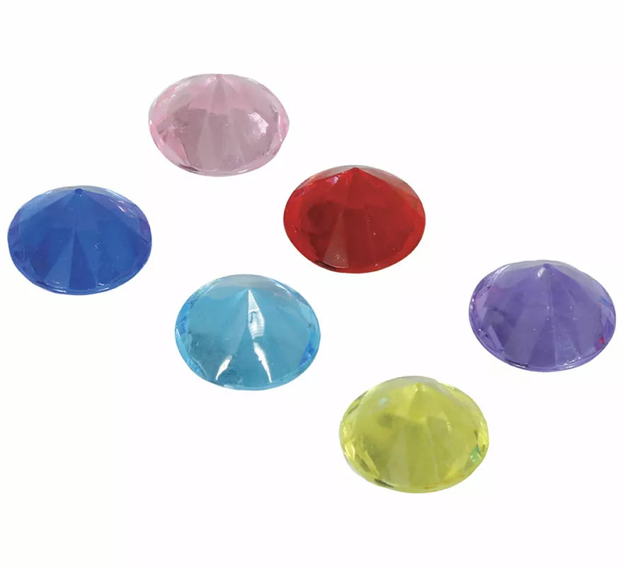 Translation missing: pt-PT.Bolsa de 50 Diamantes multicolor de 1,50 cm