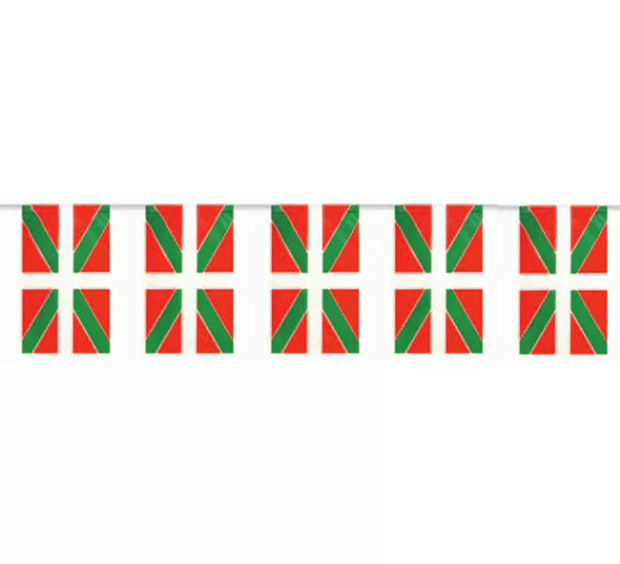 Translation missing: pt-PT.Bolsa de 50m. Bandera de Euskadi de plástico