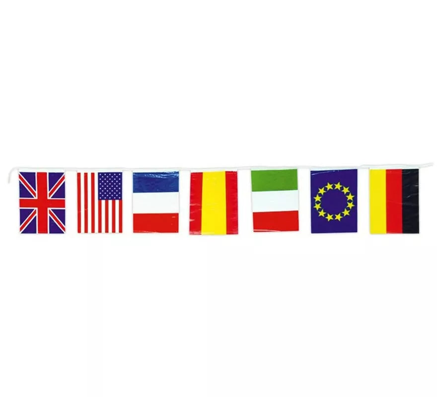 Translation missing: pt-PT.Bolsa de 50m de Bandera Internacional de 20x30cm de plástico