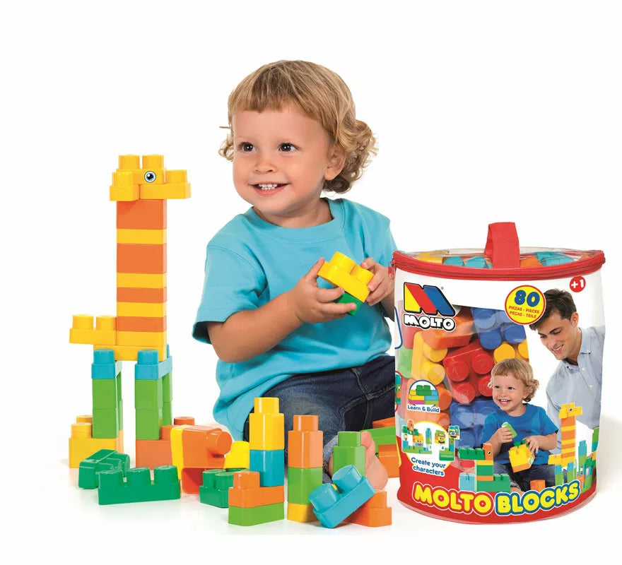 Translation missing: pt-PT.Bolsa de Bloques Moltó Blocks con 80 Piezas