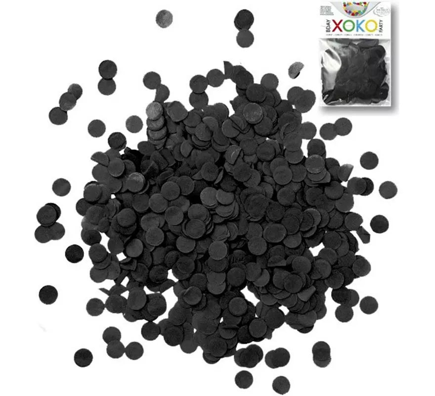 Translation missing: pt-PT.Bolsa de Confetti color Negro de 15 gramos