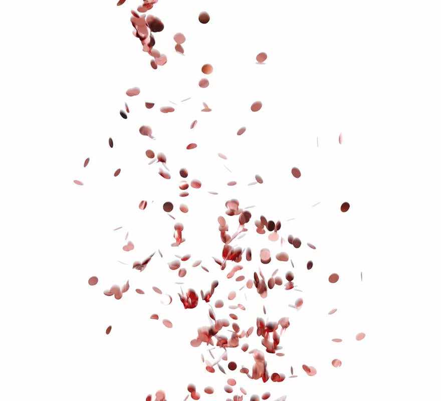 Translation missing: pt-PT.Bolsa de Confetti Oro y Rosa 15 gr de 1.5 cm