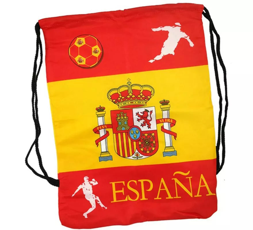 Translation missing: pt-PT.Bolsa de cordón de tela de España de 44x36 cm