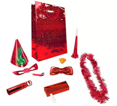Saco de cotilhão Premium vermelho