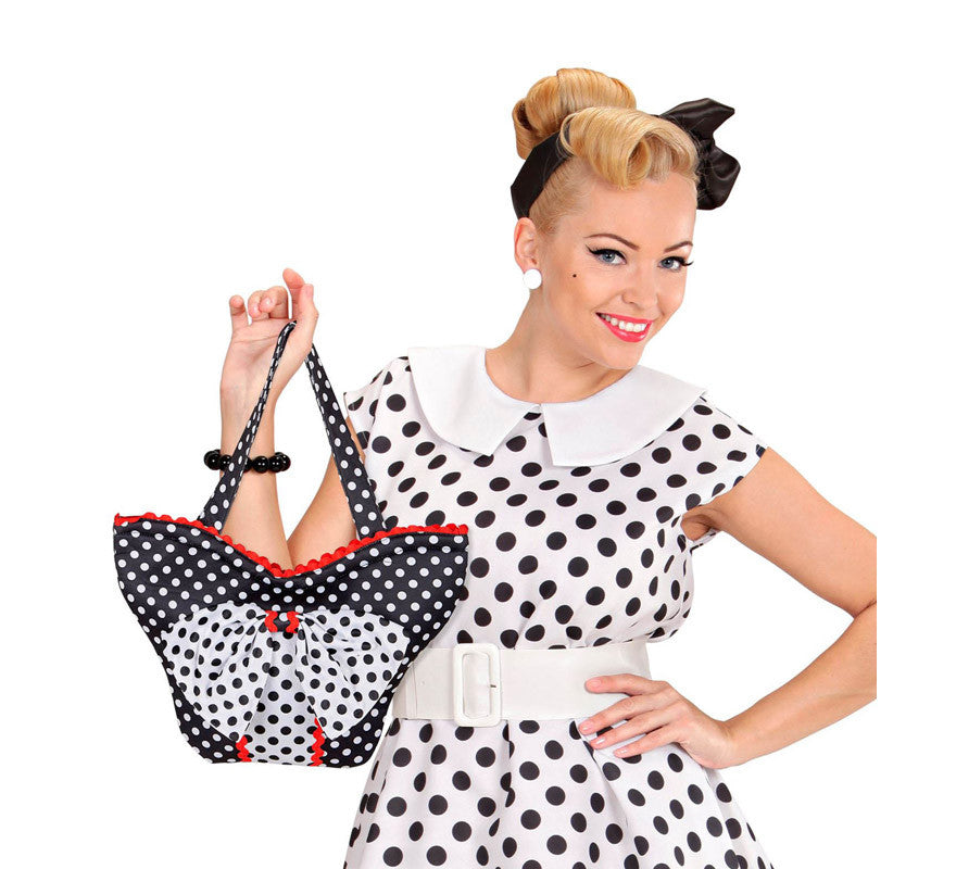 Translation missing: pt-PT.Bolsa de Moda Años 50 con lunares