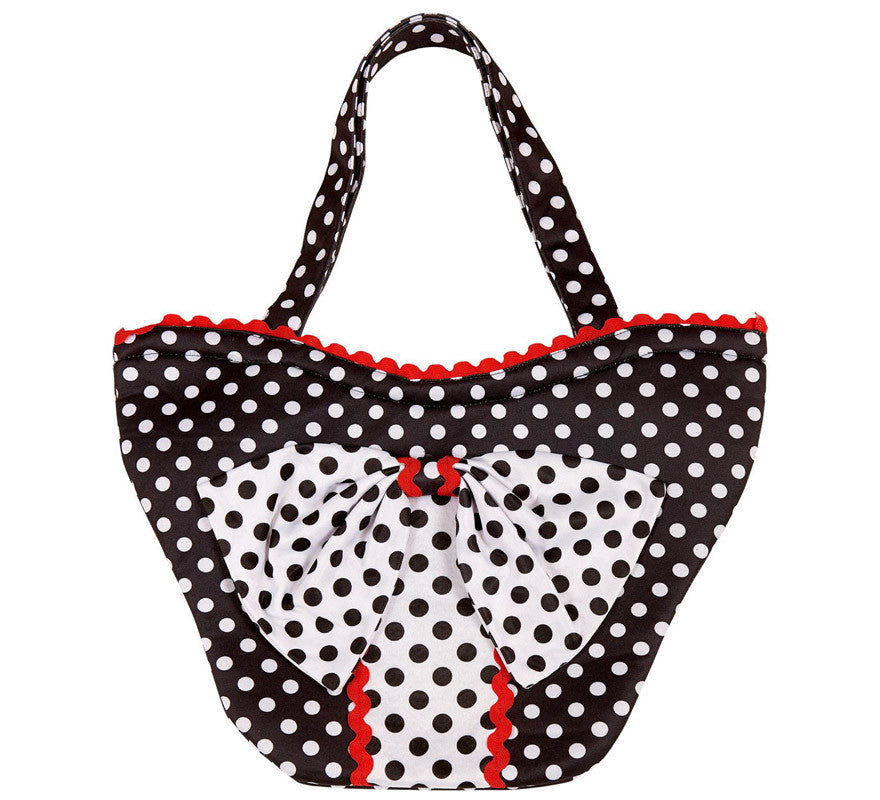 Translation missing: pt-PT.Bolsa de Moda Años 50 con lunares