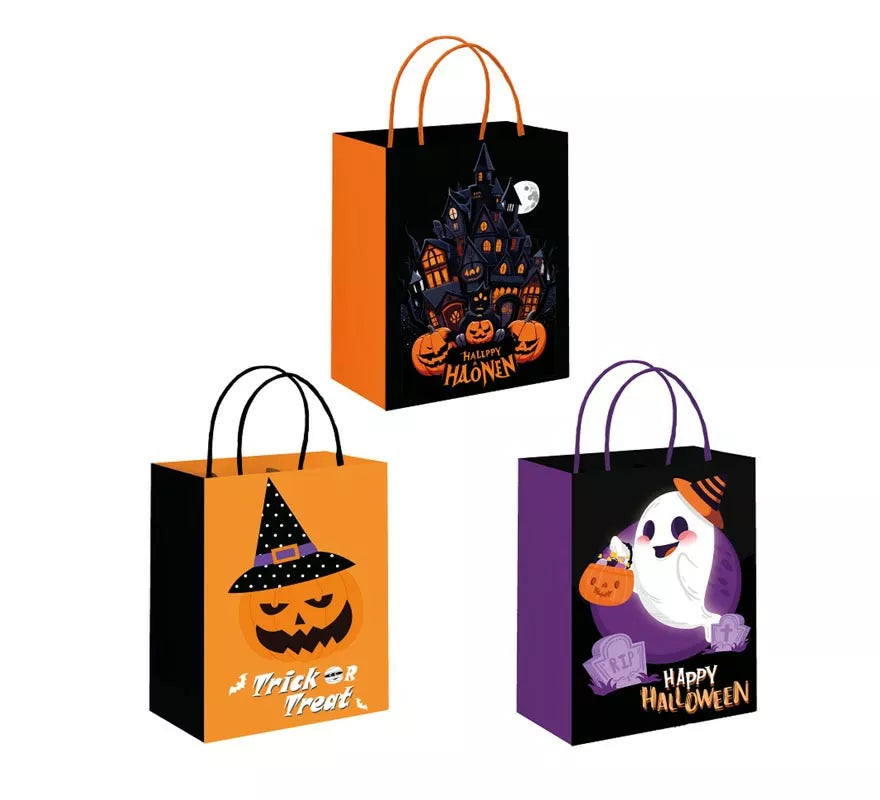 Translation missing: pt-PT.Bolsa de Regalo Halloween en modelo surtidos de 32x42x11,5 cm
