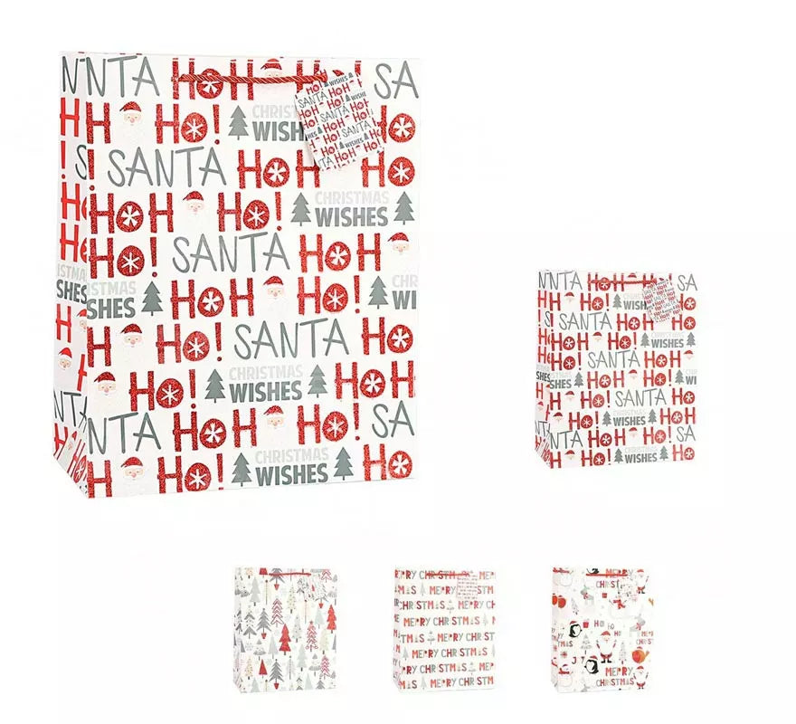 Translation missing: pt-PT.Bolsa de Regalo Xmas ho santa de 32X26X12,5