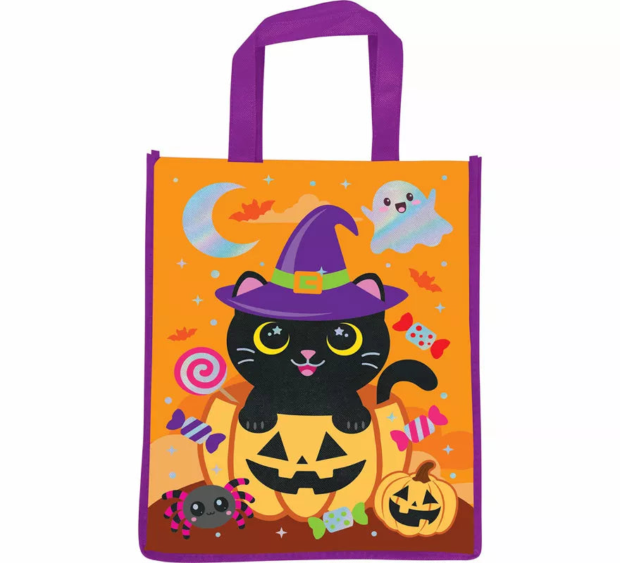 Translation missing: pt-PT.Bolsa Gato Metalizada de 36x30 cm