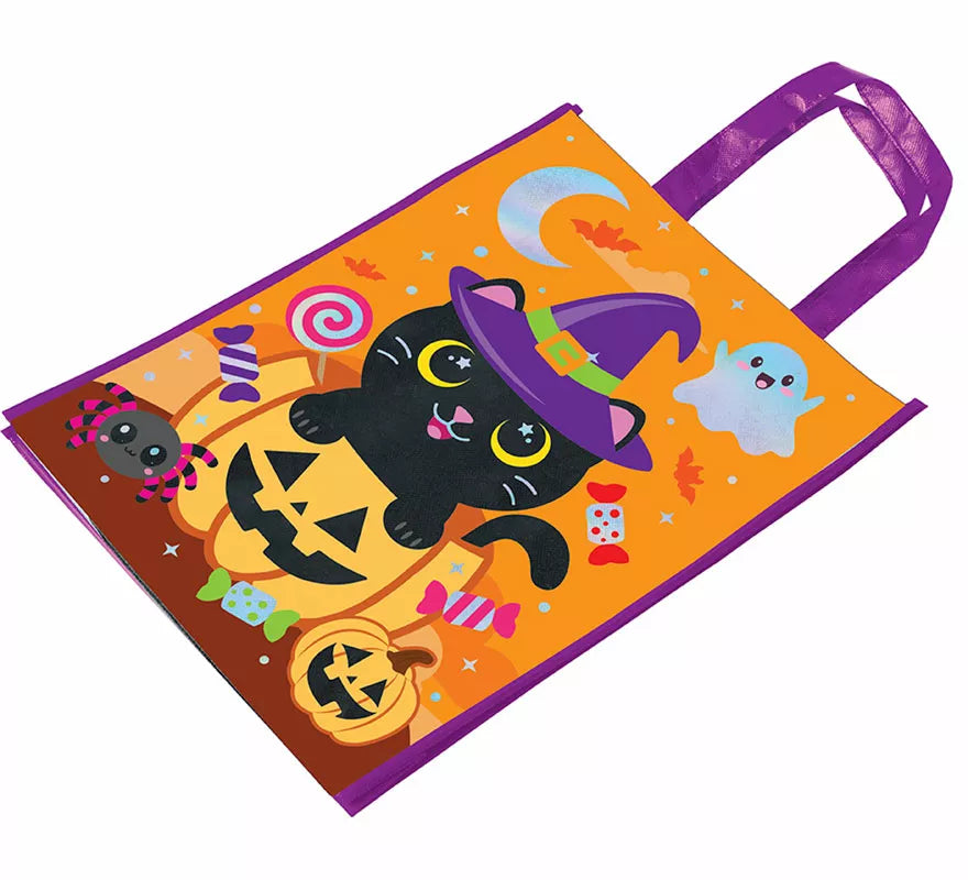 Translation missing: pt-PT.Bolsa Gato Metalizada de 36x30 cm