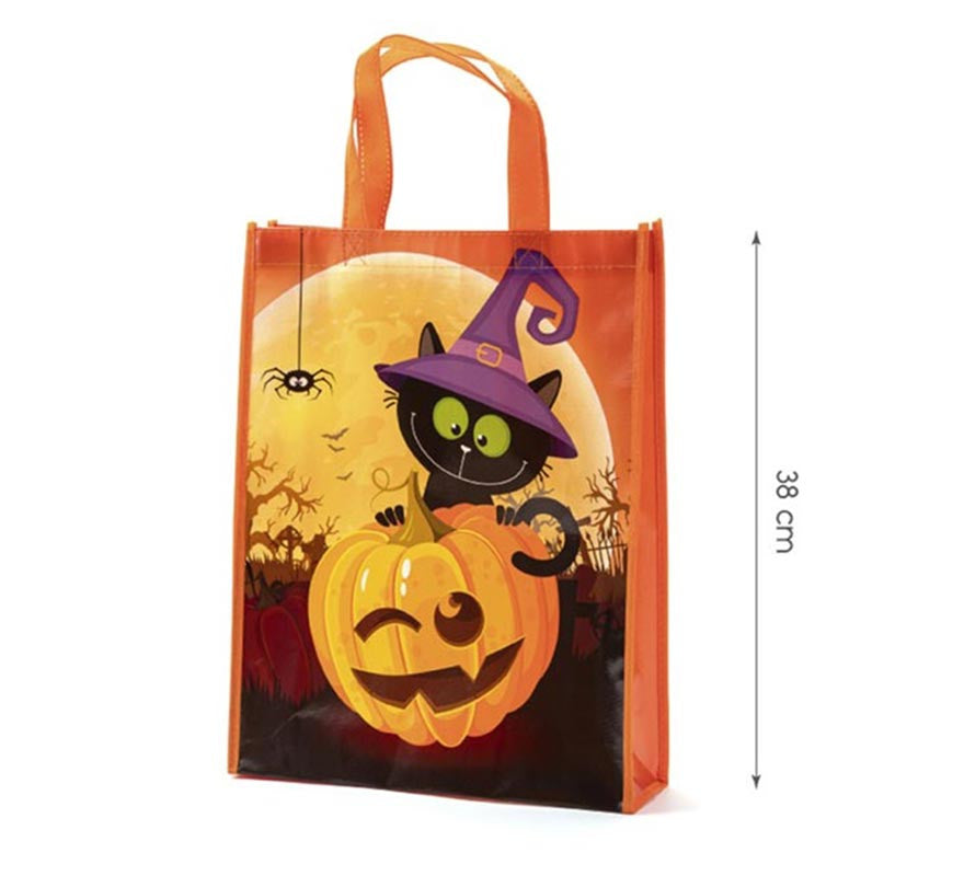 Translation missing: pt-PT.Bolsa Gato negro de 38x30x10 cm