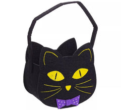 Saco de doces de feltro para gatos 14x8,50x15 cm