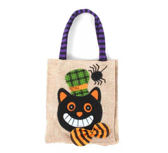 Saco de Doces Gato Linho Sorridente 20x15 cm