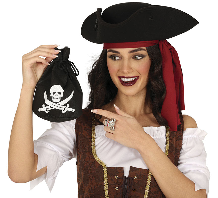 Translation missing: pt-PT.Bolsa para Monedas Pirata de 19x19 cm