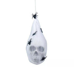 Bolsa Teia de Aranha com Caveira 25 cm