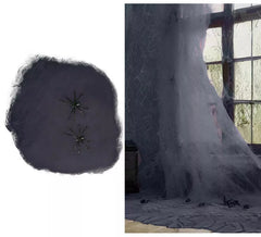 Saco de teia de aranha preta 100 gr