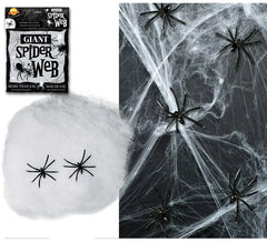 Teias de aranha com saco de aranha 100 gr