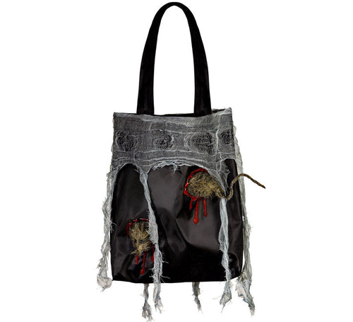 Bolso Halloween con Telarañas y Ratas