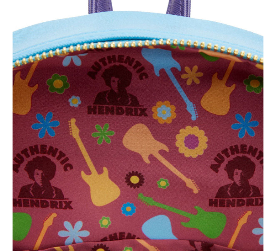 Translation missing: pt-PT.Bolso Mochila Loungefly Jimi Hendrix Psychedelic
