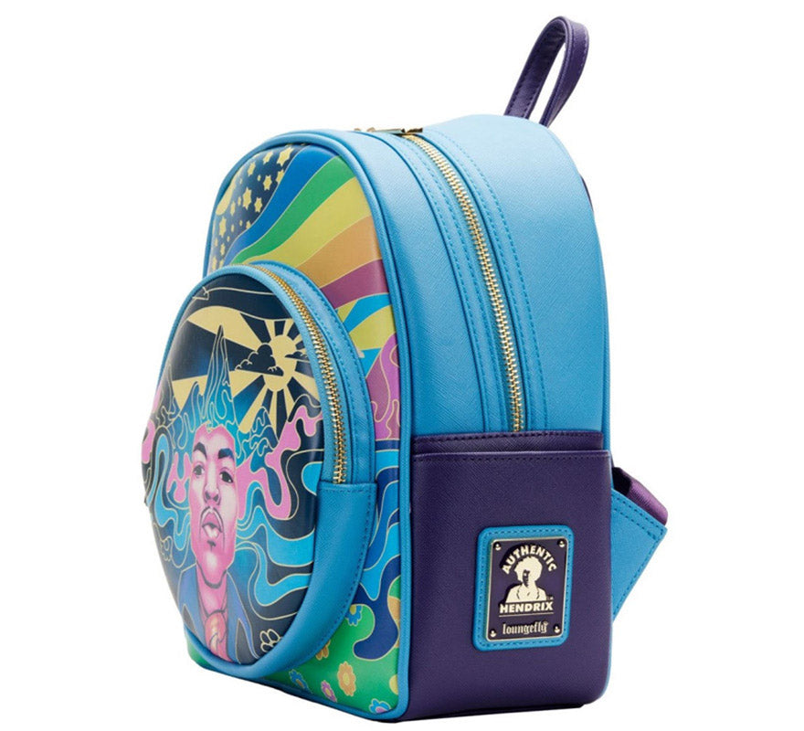 Translation missing: pt-PT.Bolso Mochila Loungefly Jimi Hendrix Psychedelic