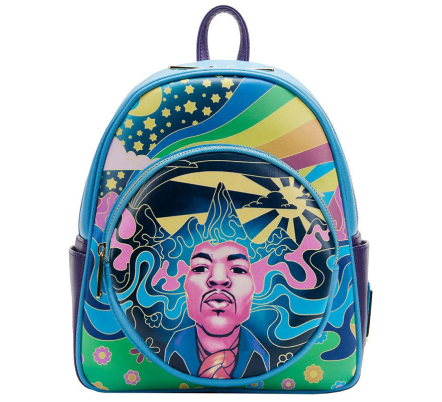 Bolso Mochila Loungefly Jimi Hendrix Psychedelic