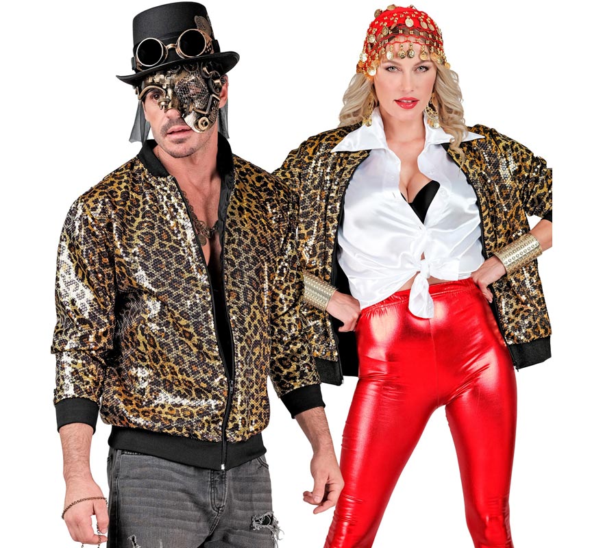 Translation missing: pt-PT.Bomber Moda animal print clásico para adulto