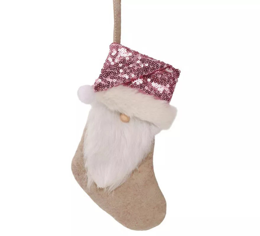 Translation missing: pt-PT.Bota de Cabeza Noel Rosa de 23 cms