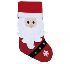 Bota Papai Noel com Jingle Bells 48 cm