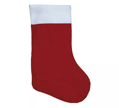Bota de Papai Noel vermelha de 66 cm
