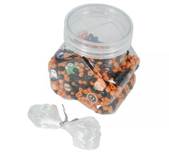 Pote com 1300 peças de pulseira de Halloween